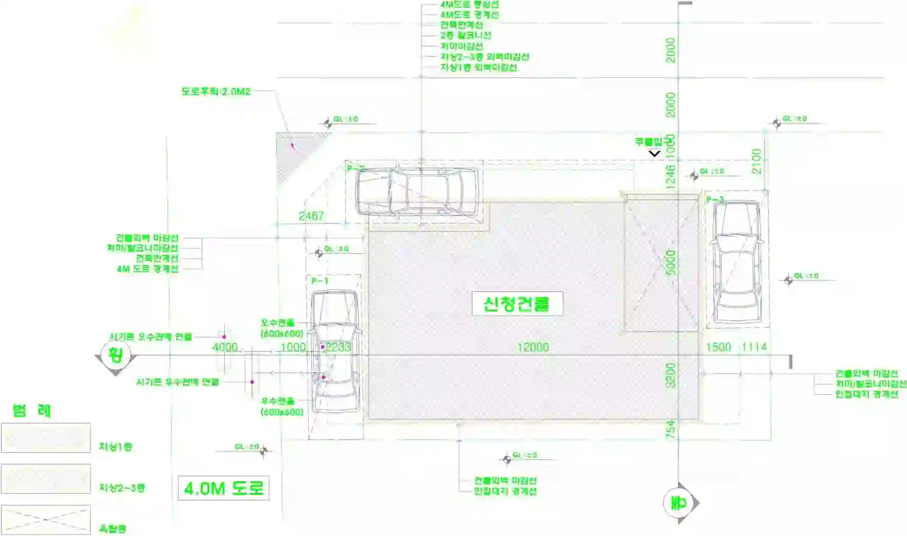 일원동 637 배치도 이미지